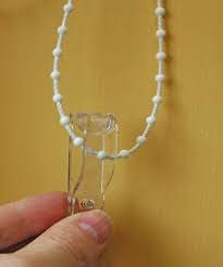 Roman/Roller/Venetian Blind Child Safety Chain Device/Clip. Packs 1 - 25