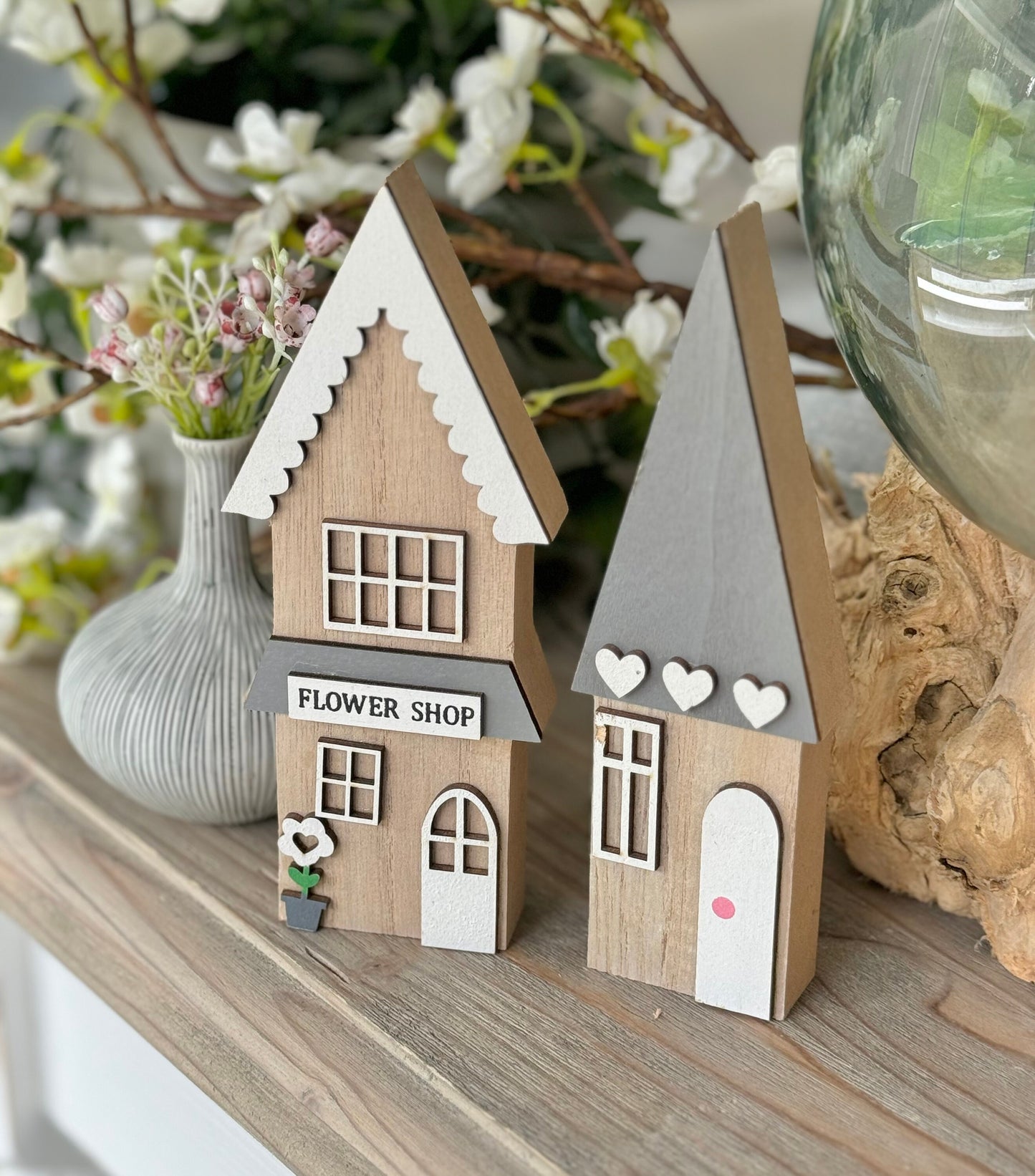 Wooden House "Flower Shop"