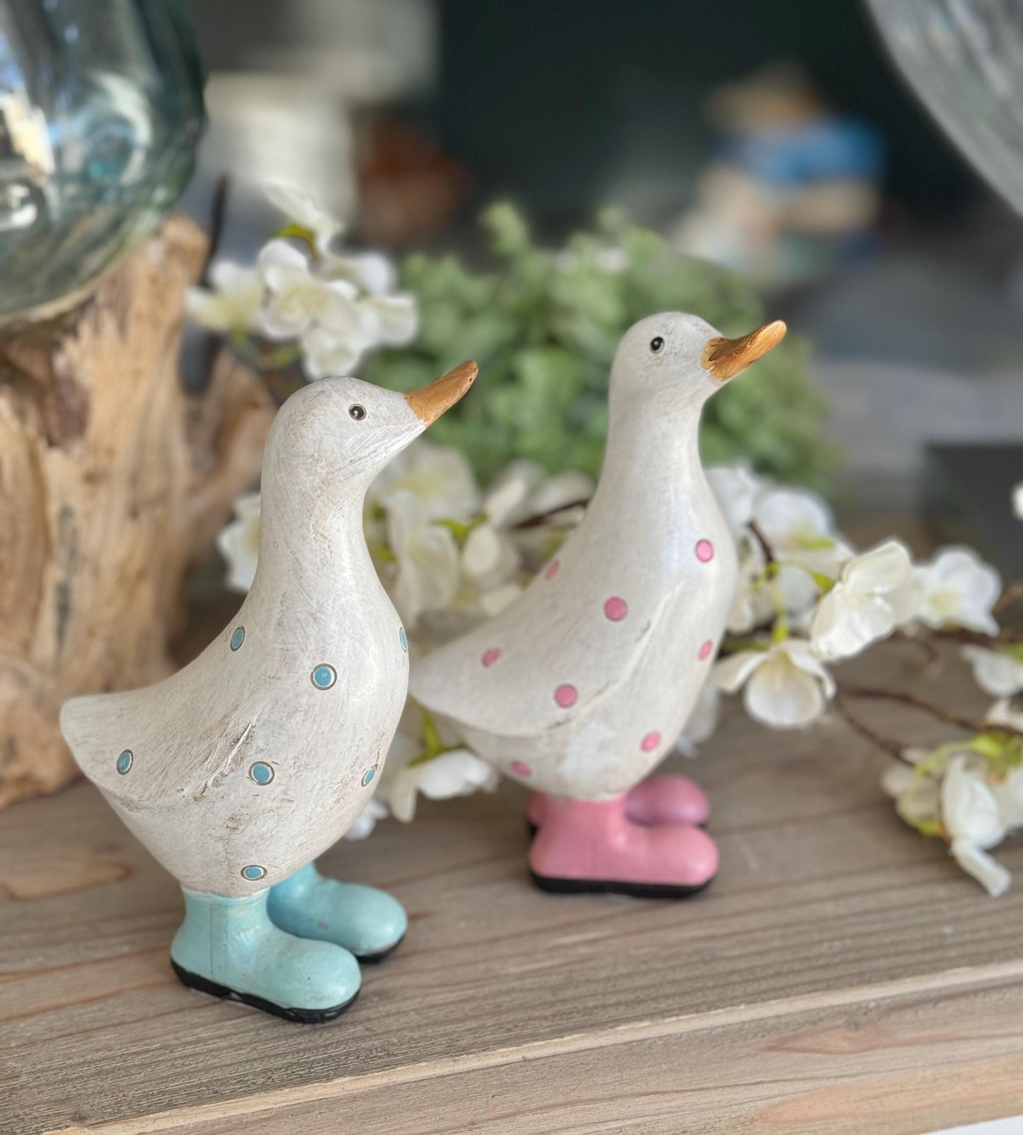 Polka Dot Ducks - Available in 2 Colours