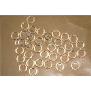 Clear Roman Blind Cord Rings 13mm.  FREE UK DELIVERY