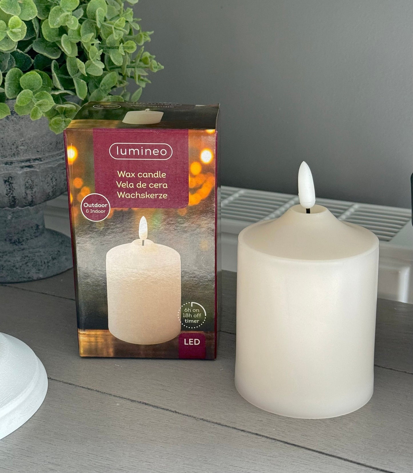 Mango Wood Candlestick - Available in 2 sizes