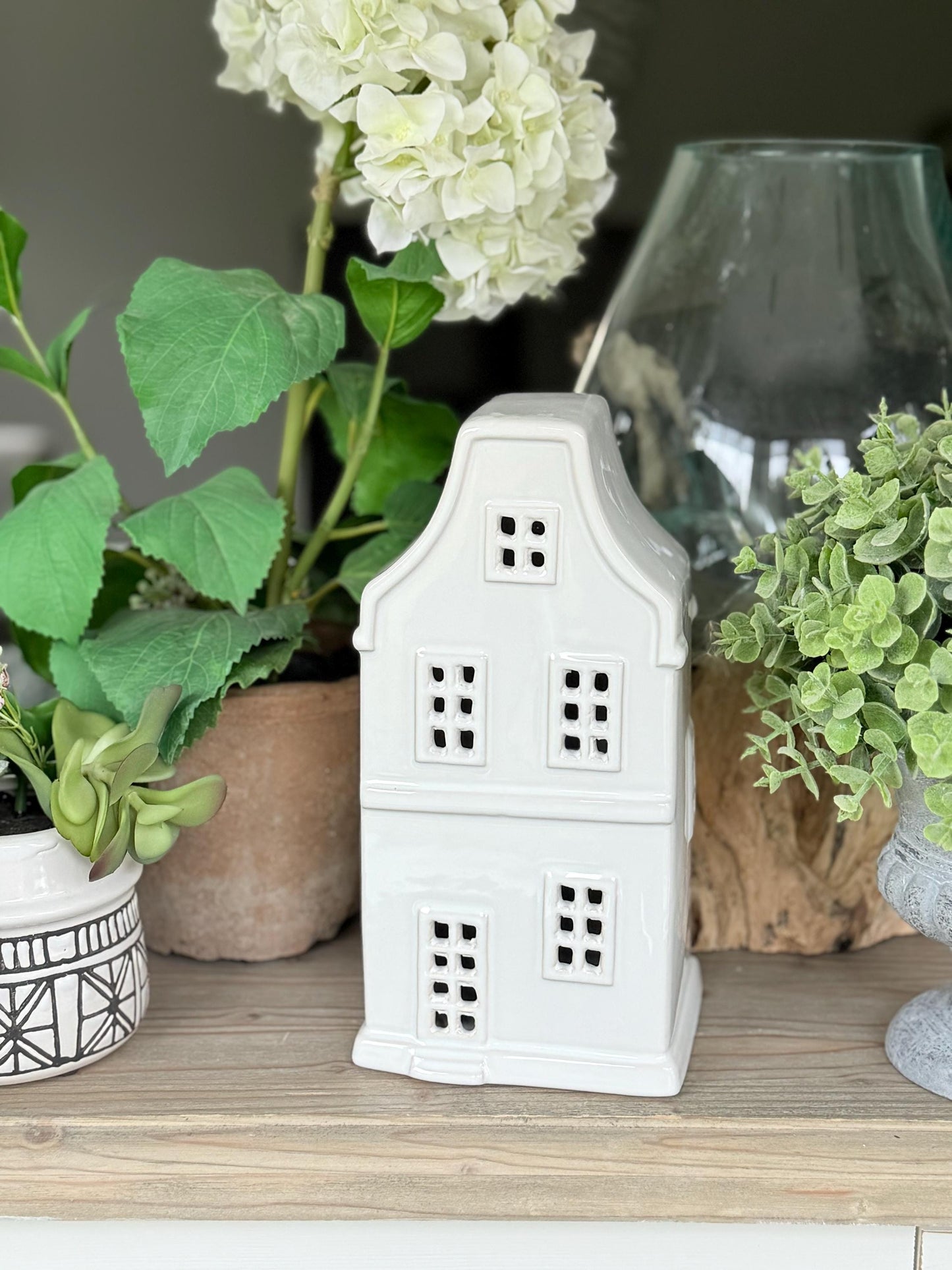 Large White LED House