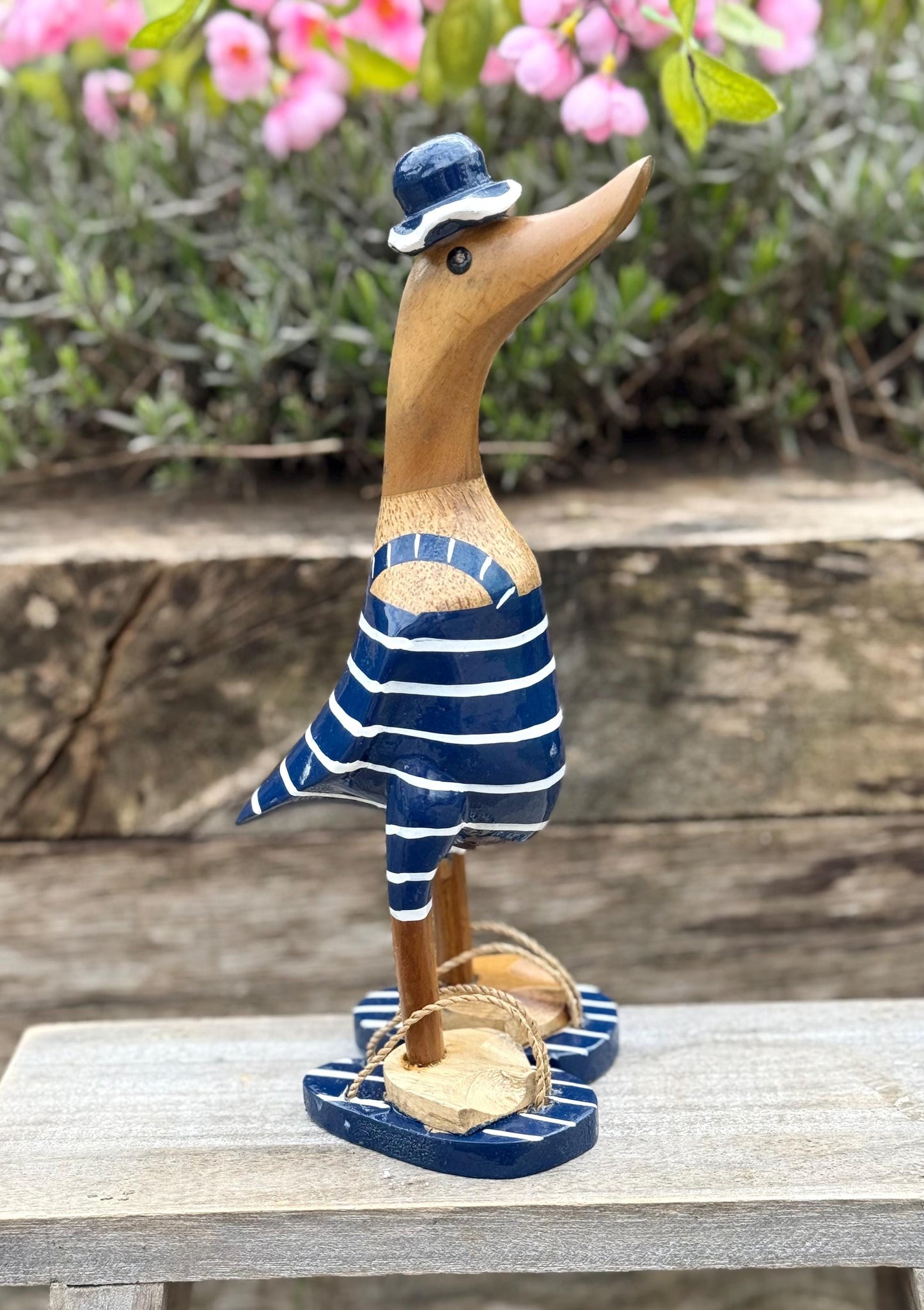 Hand-painted Beach Duck