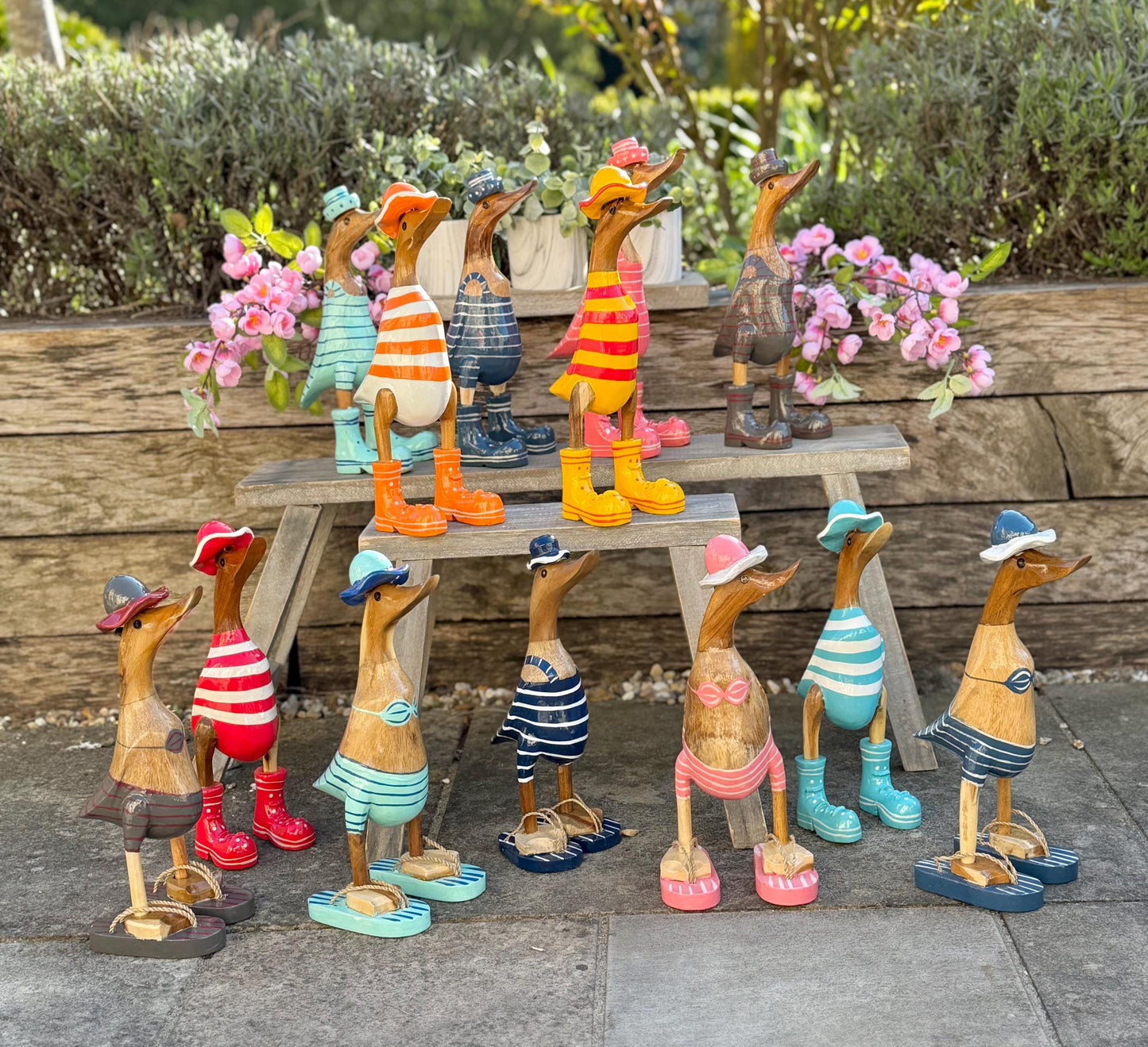 Handpainted Seaside Duck