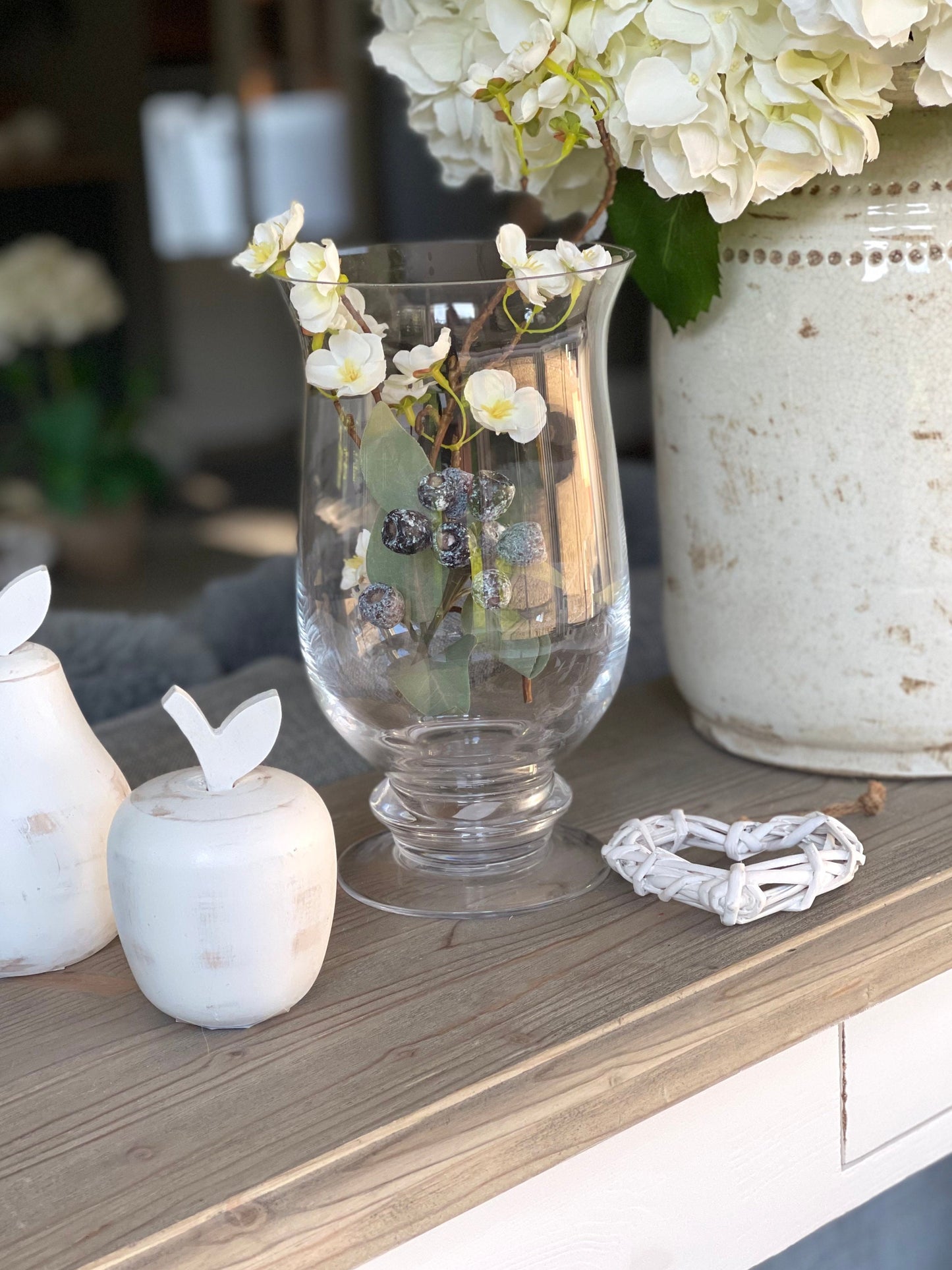 Biggie Best Clear Glass Hurricane