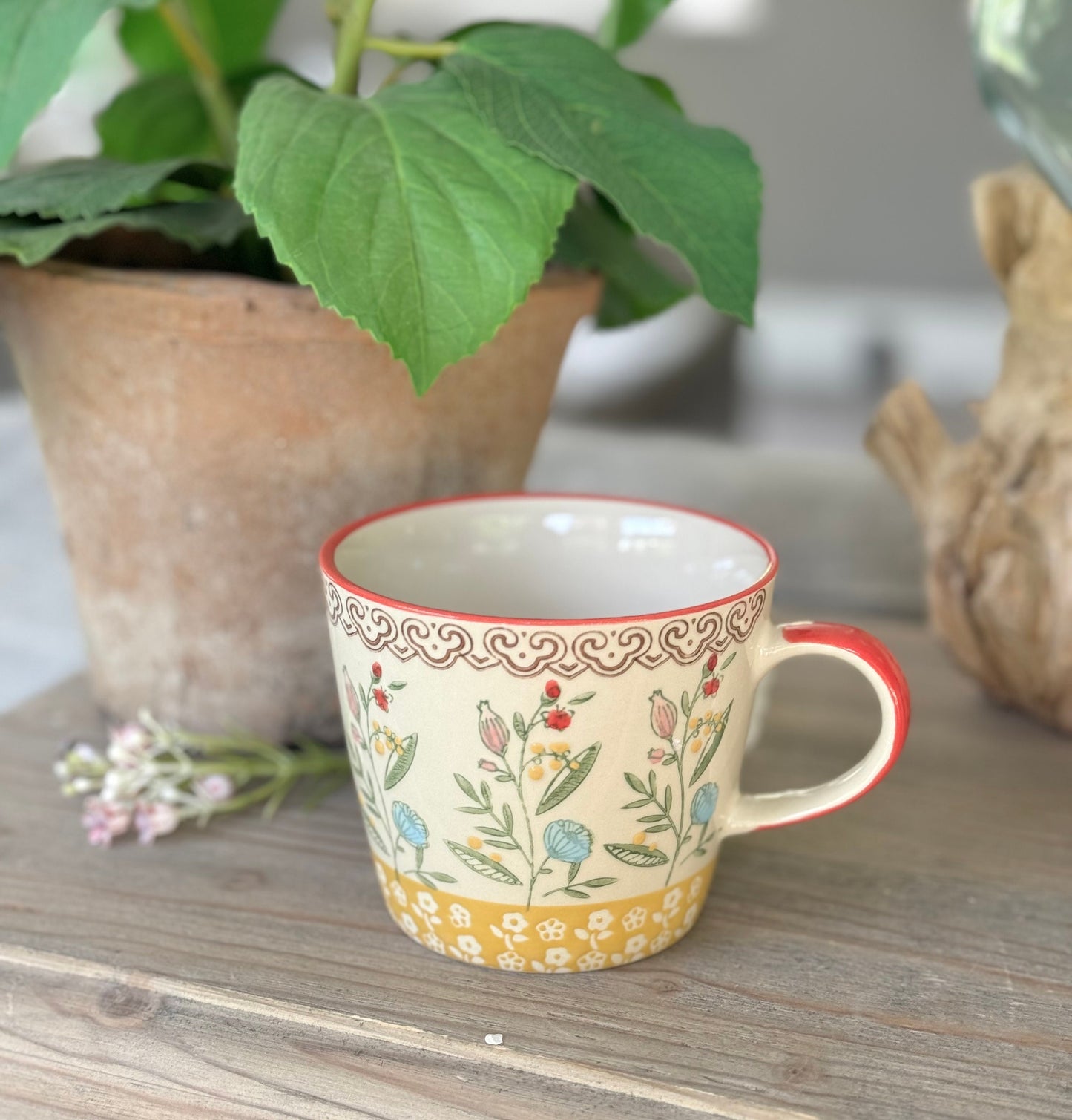 NEW! Elegant Rosehip Mug - Choice of 2 Designs