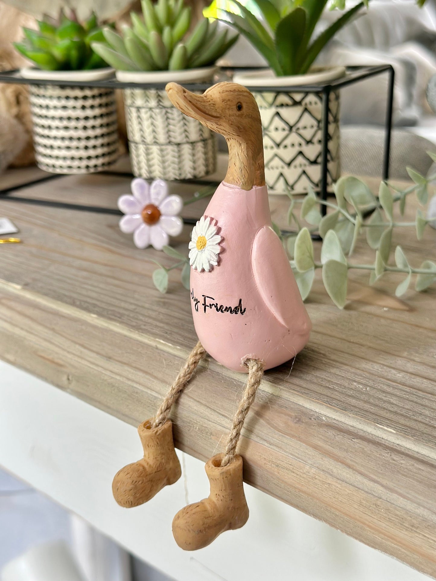 Pink Lovely Friend Duck