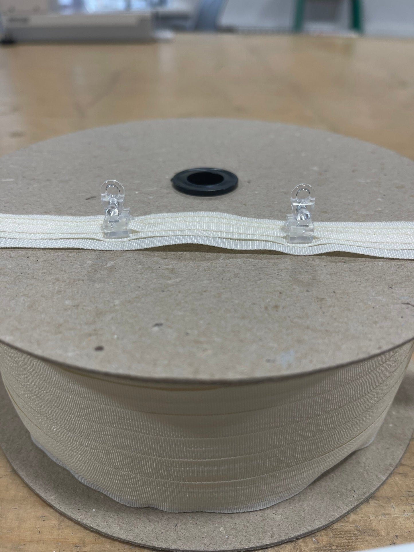 Roman Blind Clear Ring Clips for Tape