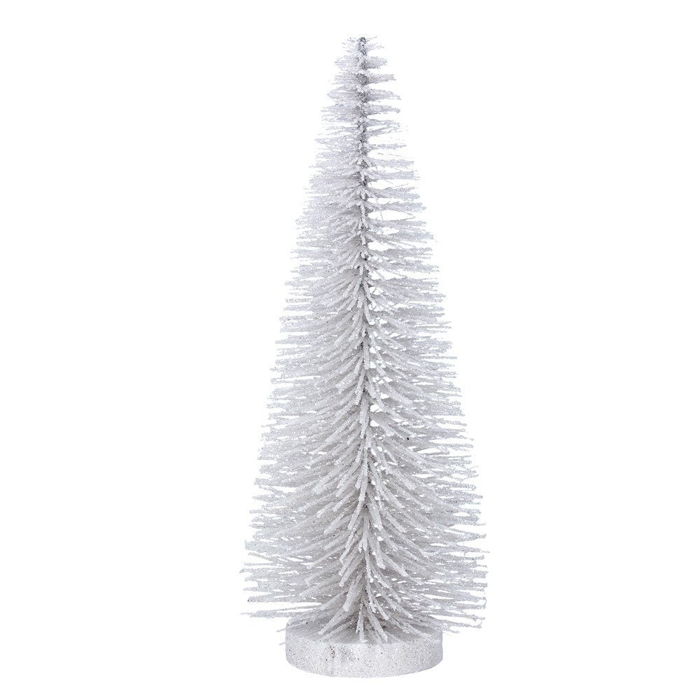 Bristle Orn Christmas Tree 26cm - Iridescent Brush Tree
