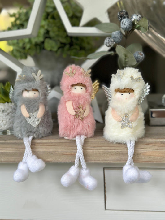 Soft Sitting Fairy Girl - 3 Colour Options