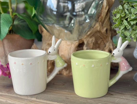 Bunny Mug - Choice of 2 Colours