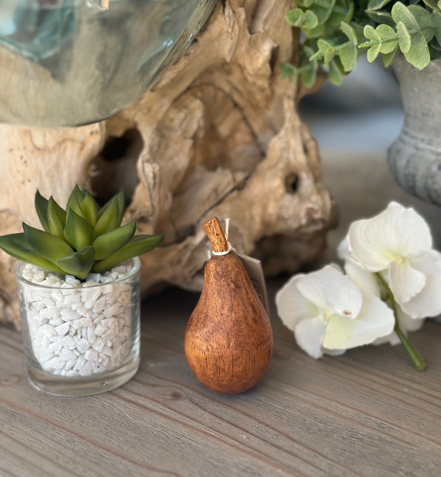 Solid Wooden Fruit - Selection of Apple and Pears