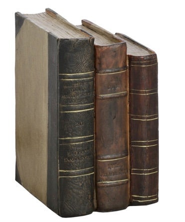 Vintage Book Ornament Stack