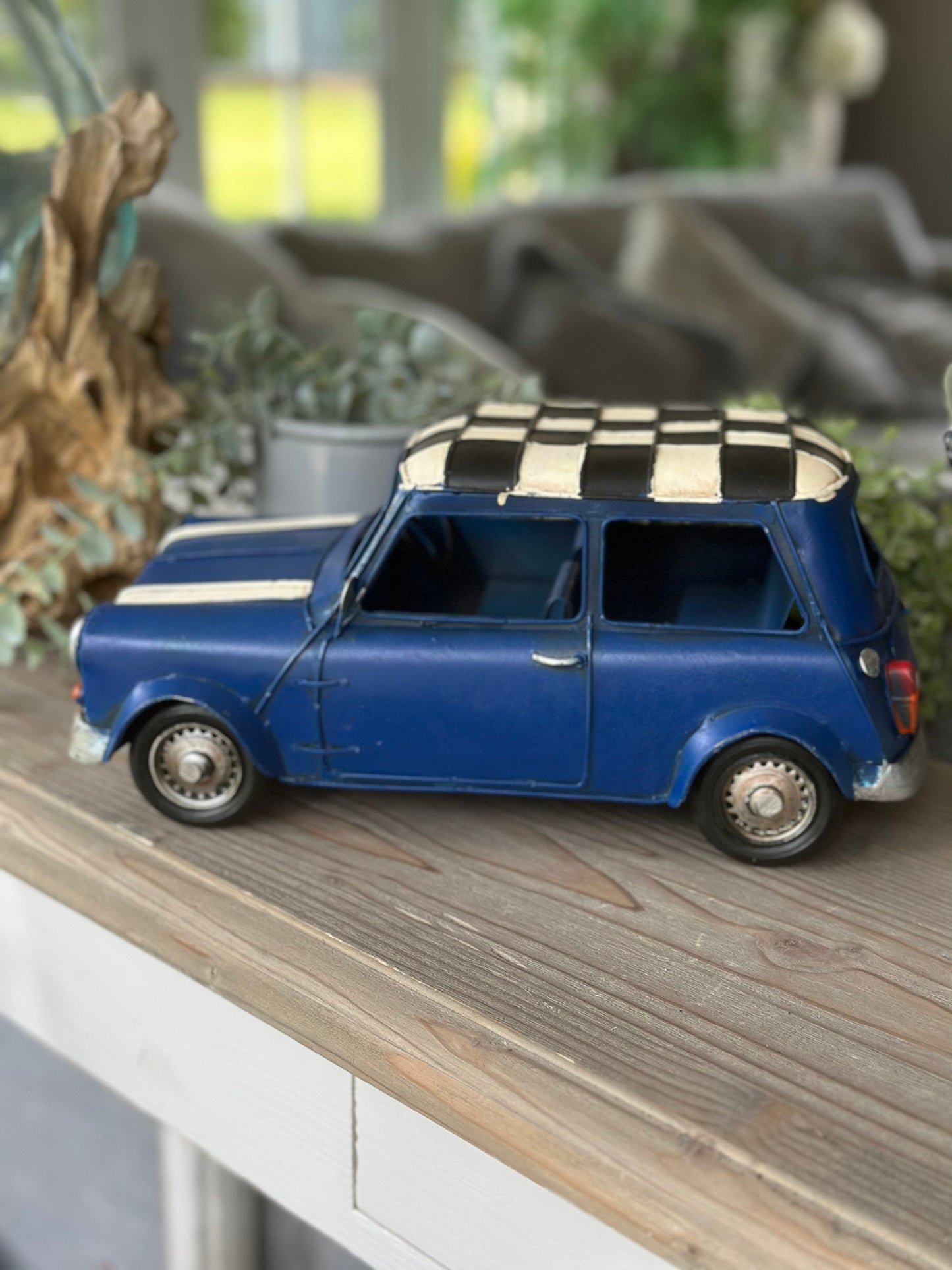Vintage Navy Blue Mini