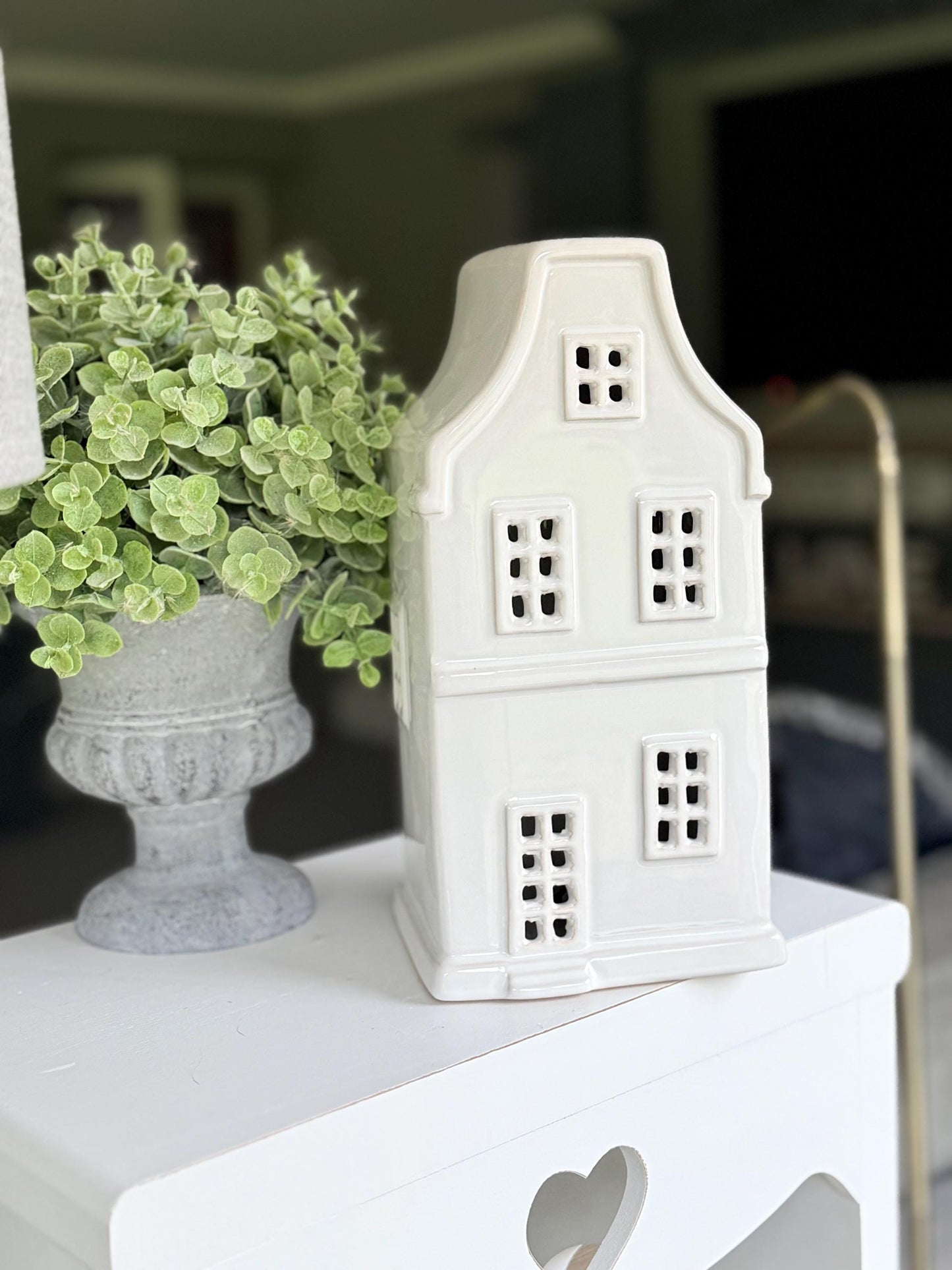 Large White LED House