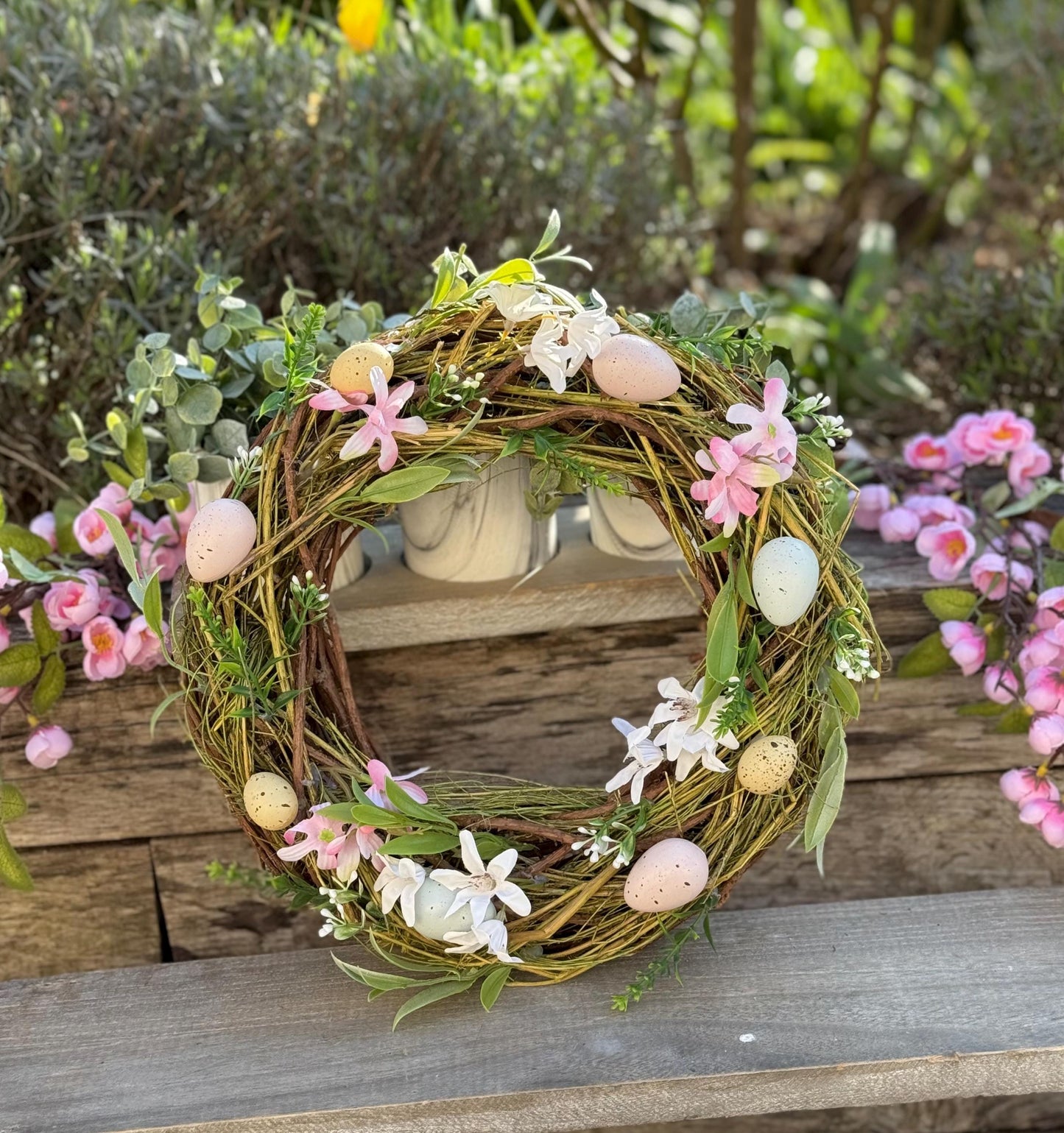 Easter/ Spring Floral Wreath