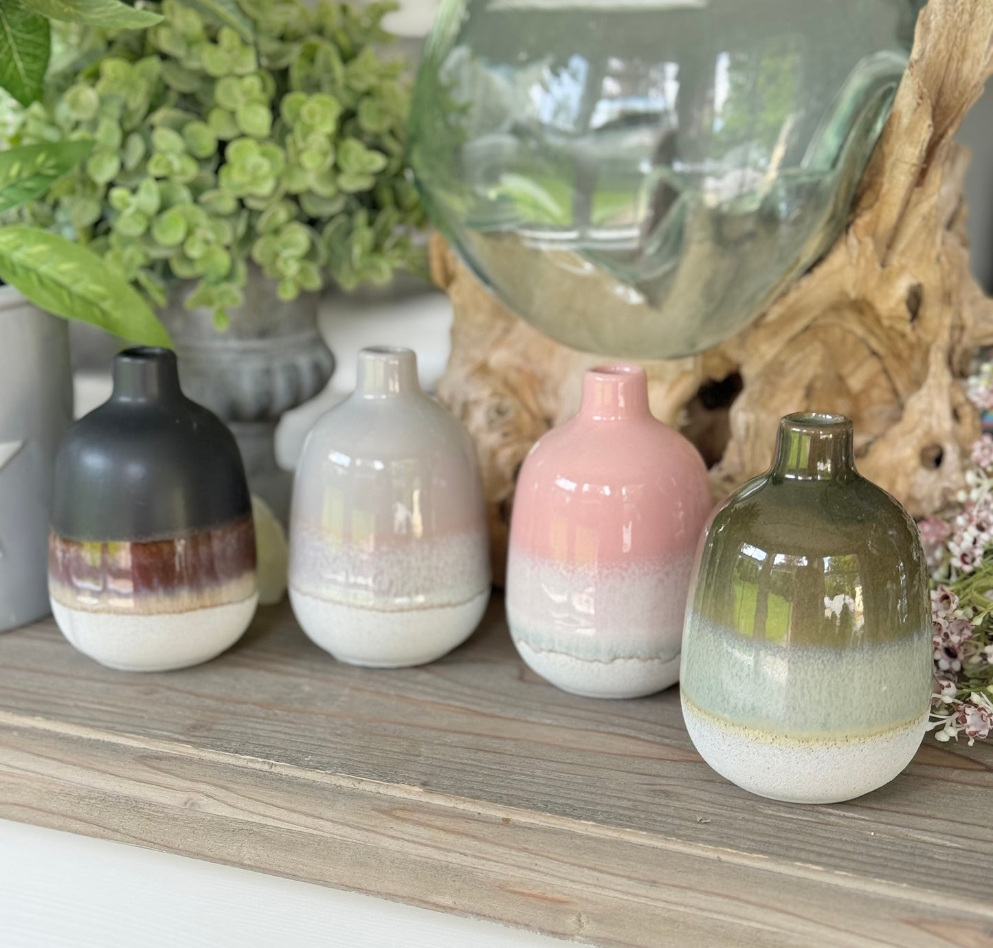 Small Mojave Glaze Vase - Selection of 4 colours