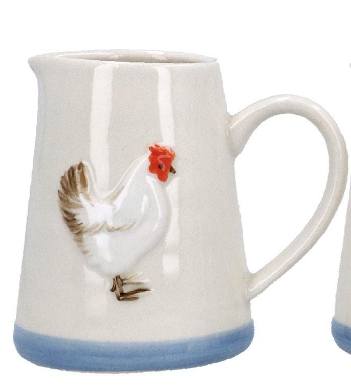 Hen/Duck Stoneware Mini Jug - 2 Design Options Available