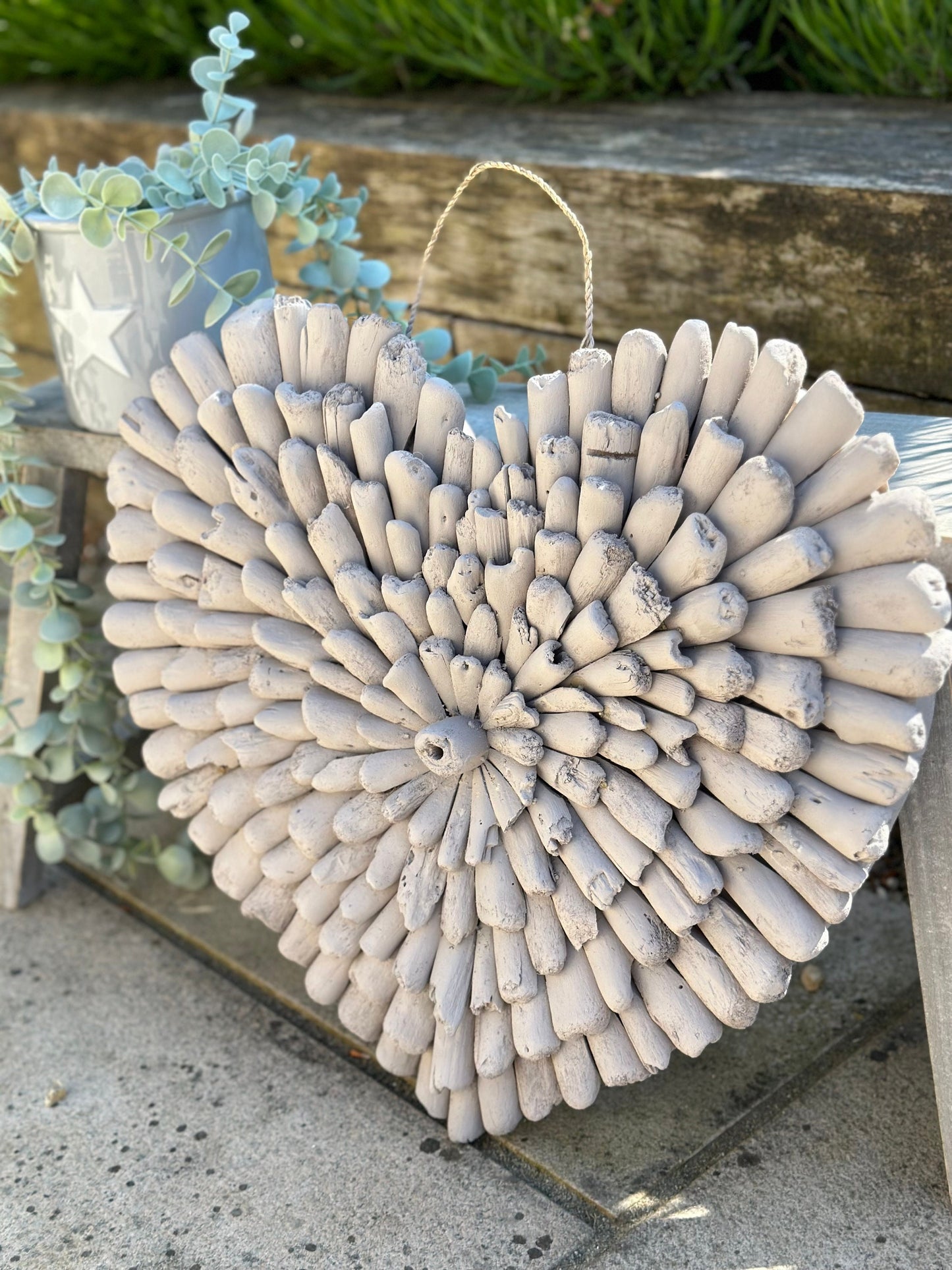 Driftwood Heart- 40cm, Available in 2 Colours