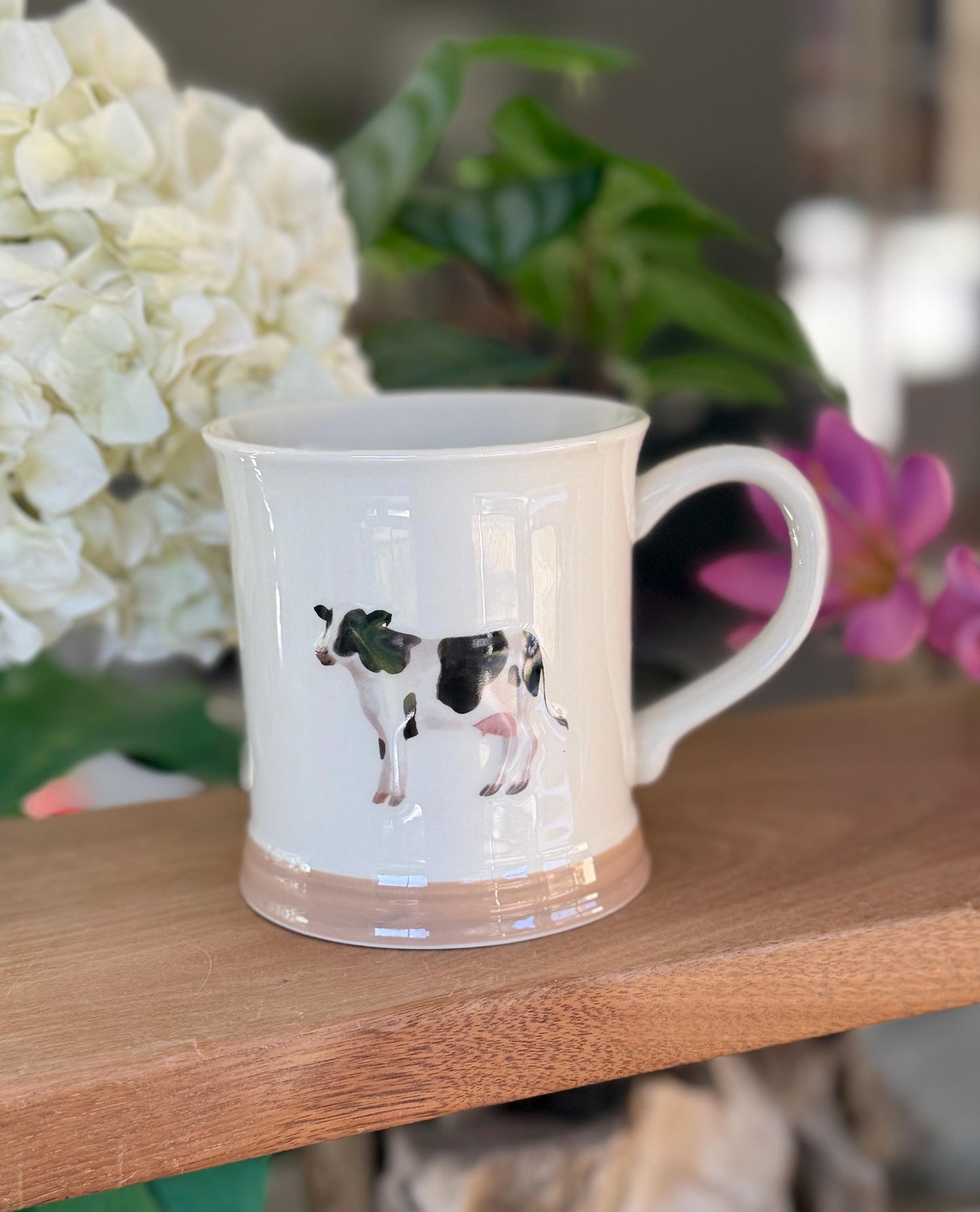 NEW Stoneware Embossed Mug - Sheep, Cow, Pig, Highland Cow and Donkey