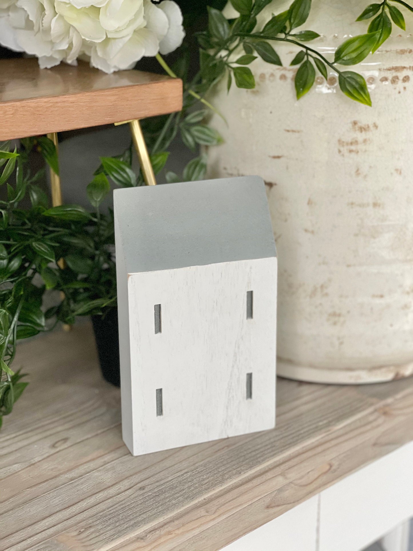 Wood Natural Town House - Pitched Roof