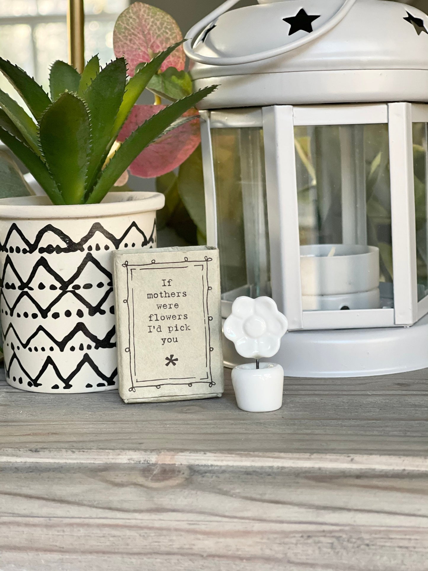 Porcelain If Mothers were flowers - Matchbox Flower