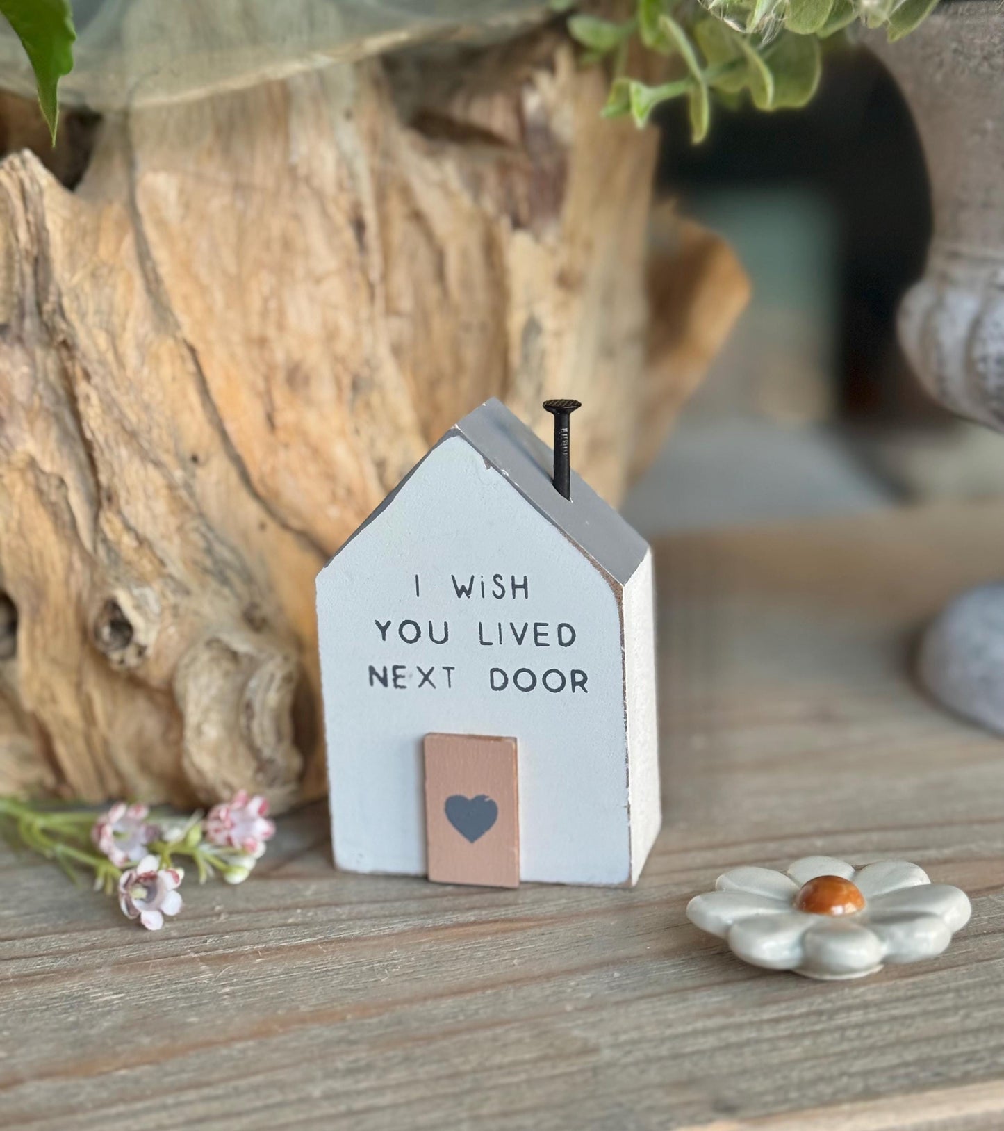 White Wooden House  "I Wish You Lived Next Door"