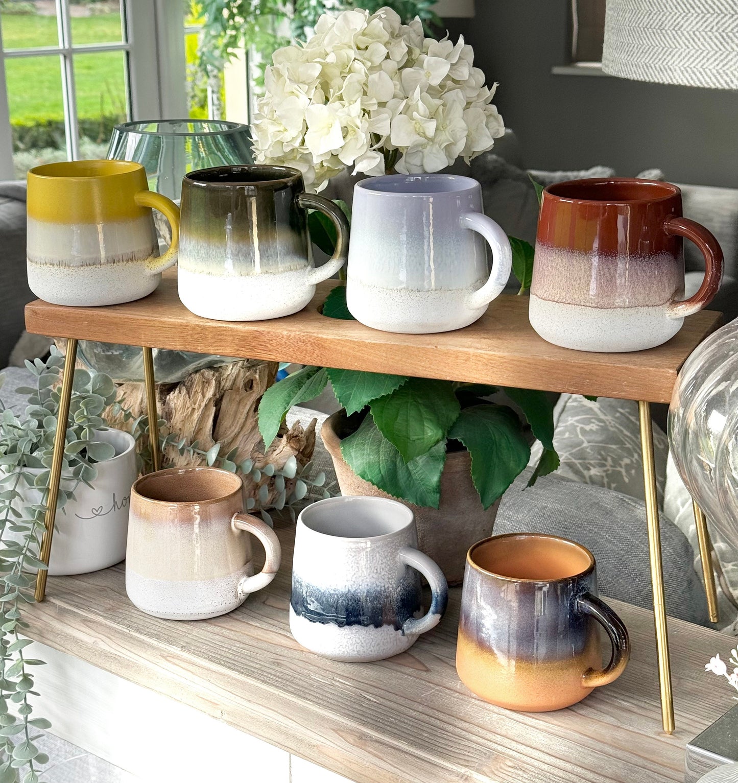 NEW! Mojave Glaze Stoneware Mugs