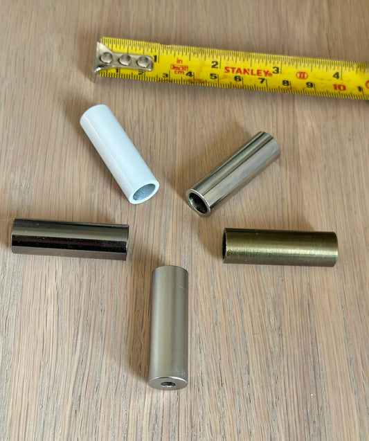 Roman blind metal cord weight/tassel. Available in 5 colour finishes