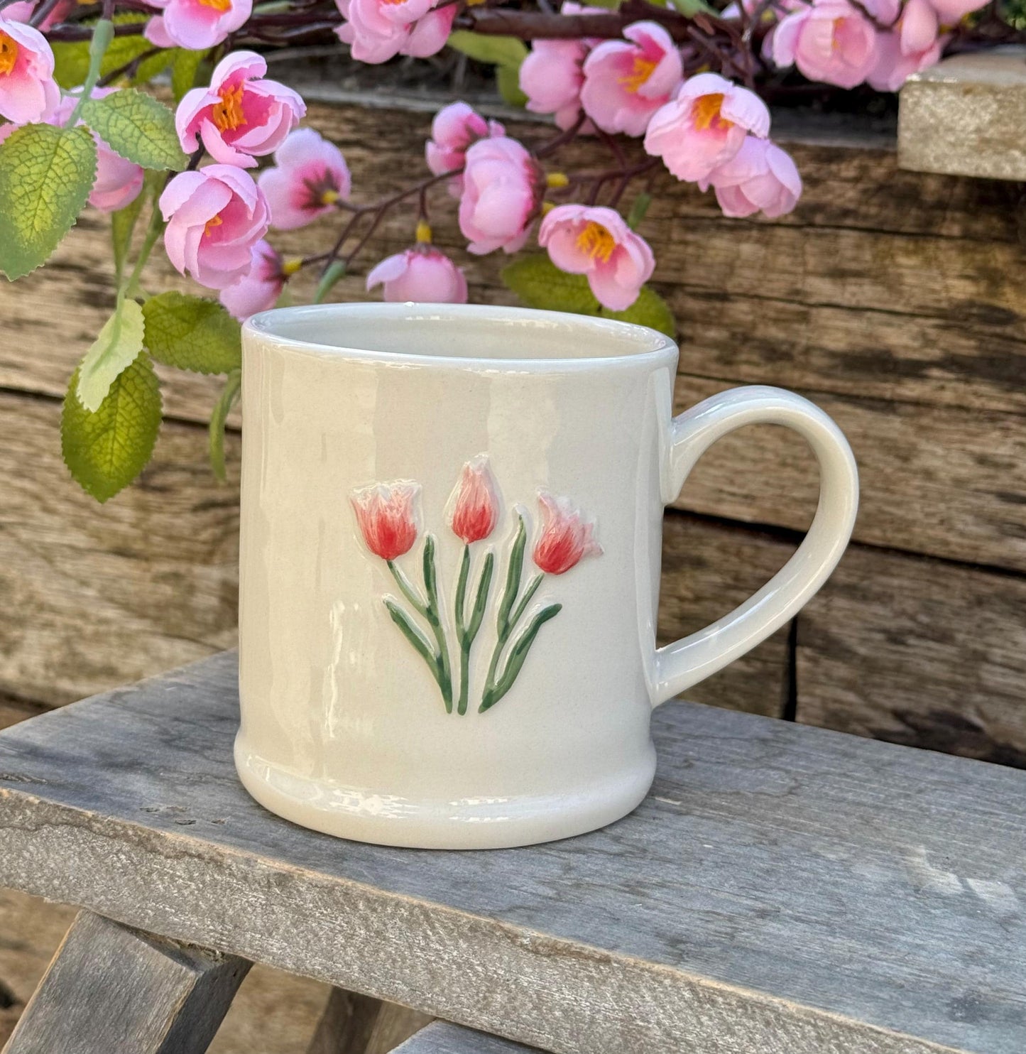 Embossed Country Themed Mugs Selection - Available in 5 Designs