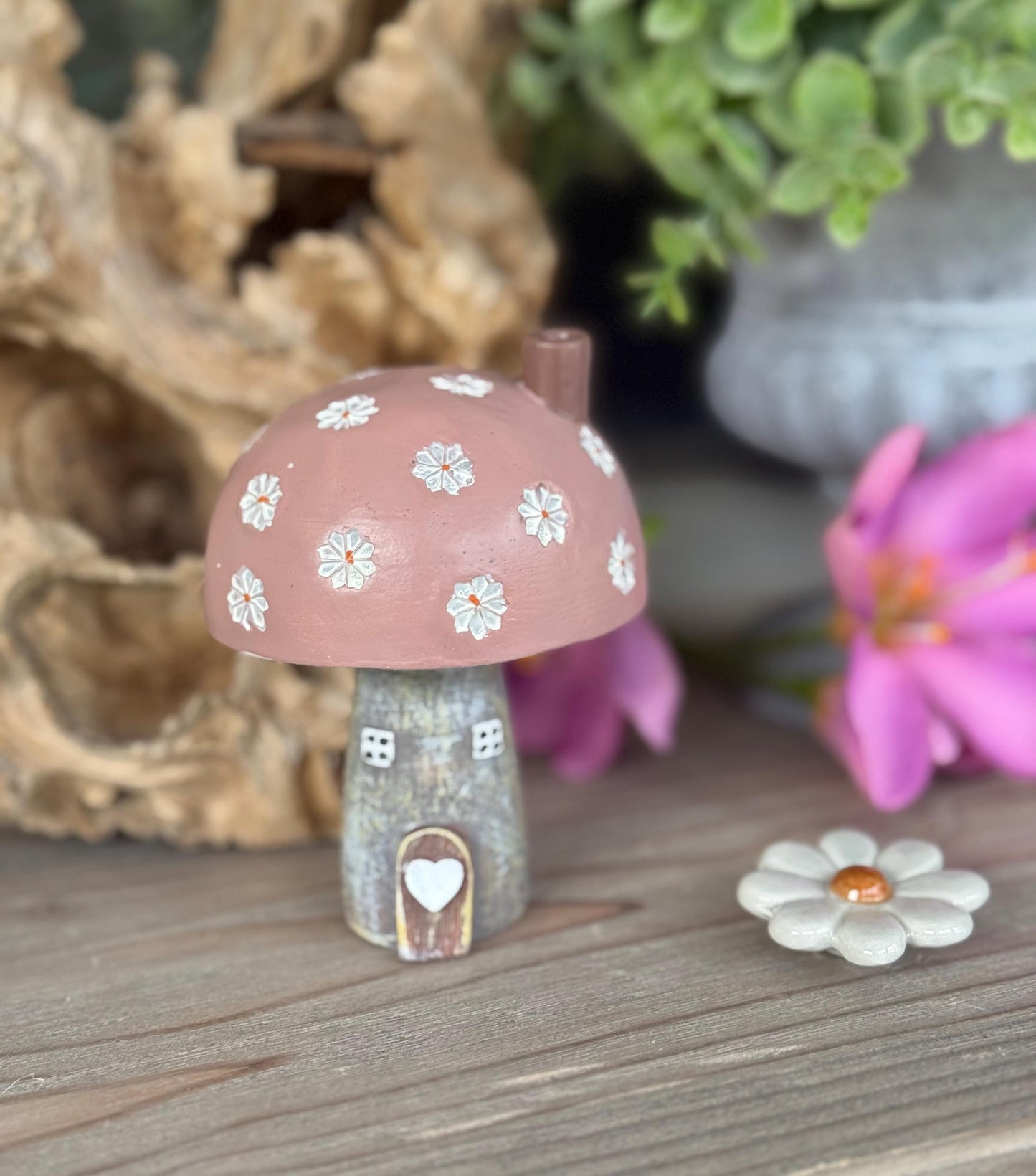 Wooden Mushroom House - Choice of 3 Designs