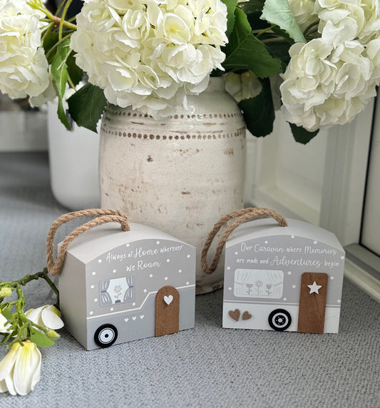 Solid Wood Caravan Door Stops - Available in 2 Designs