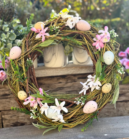 Easter/ Spring Floral Wreath