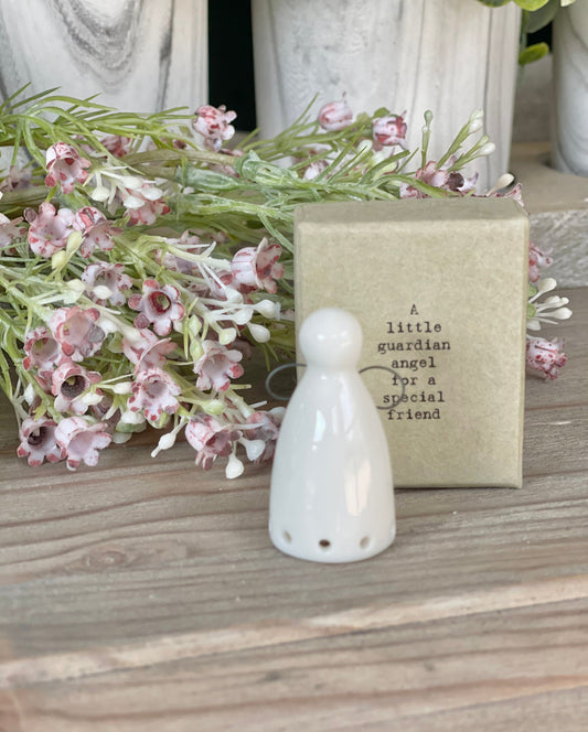 Guardian Angel for a Special Friend Porcelain Gift Token