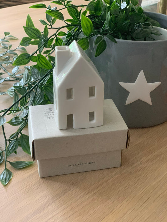 Porcelain Tea Light Candle Holder