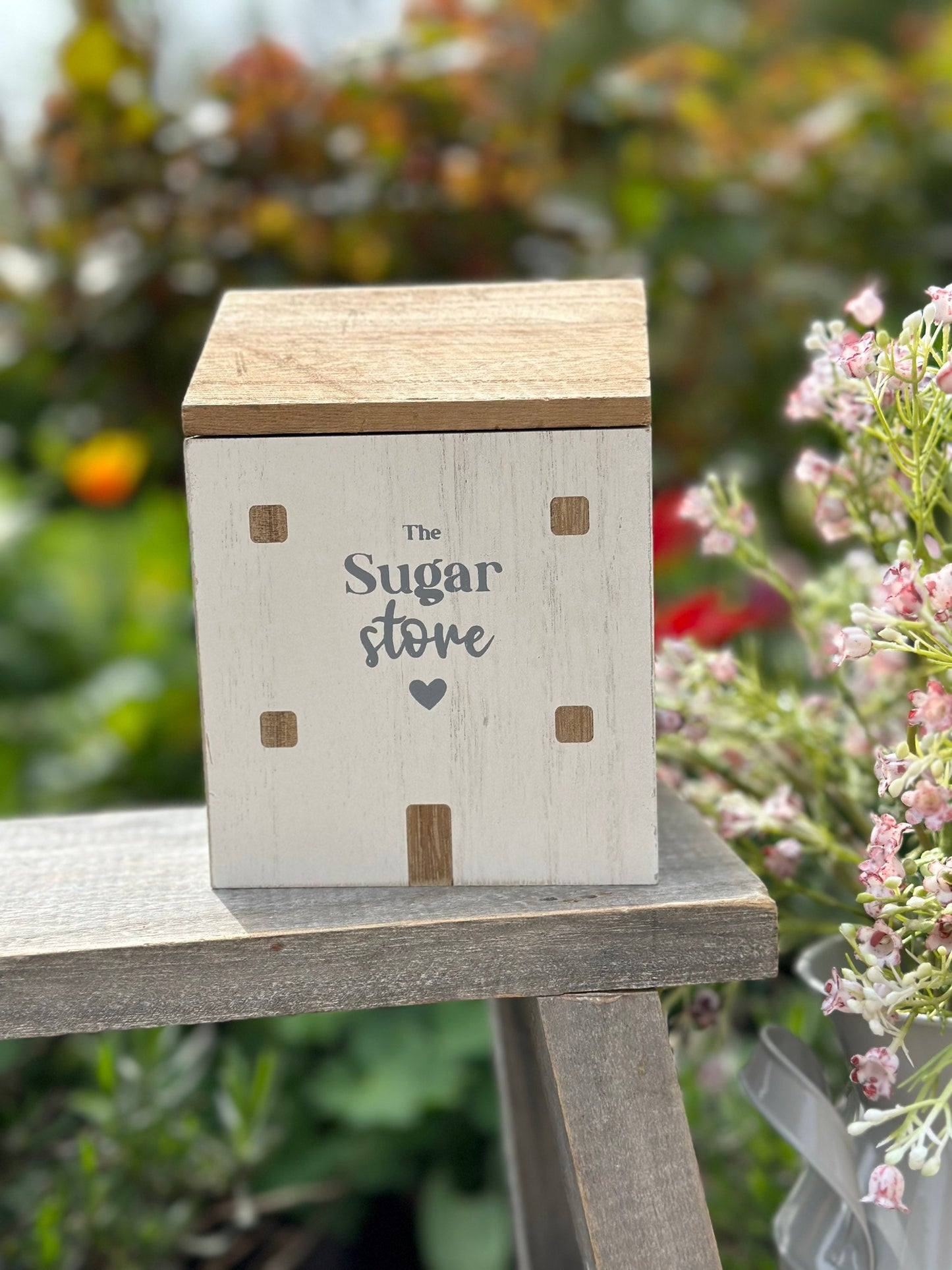 Tea, Coffee, Sugar Storage House - Sold individually