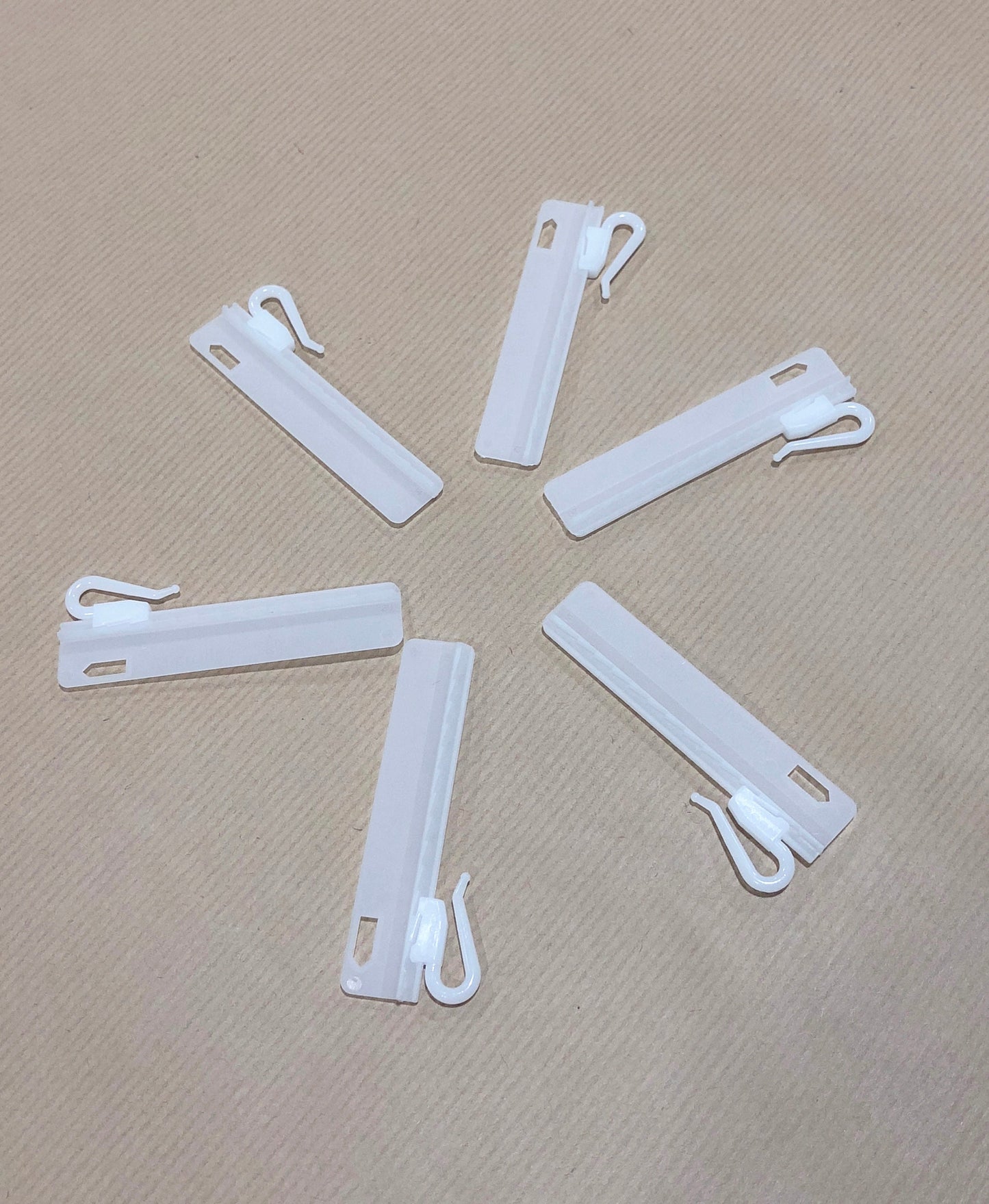 75mm Microflex Adjustable Curtains Hooks