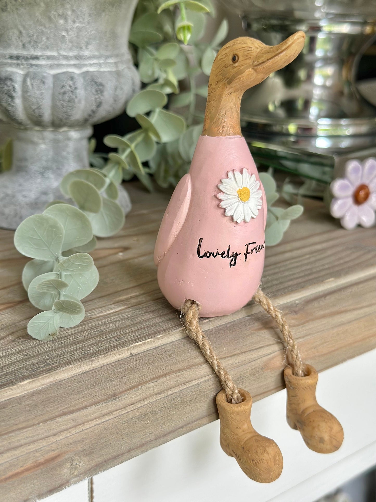 Pink Lovely Friend Duck