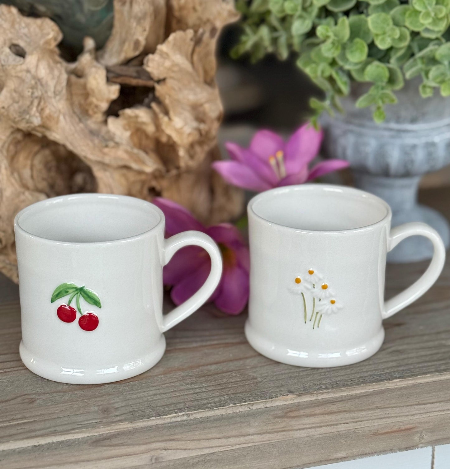 Gisela Graham Embossed Mini Mug - Choice of 2 designs