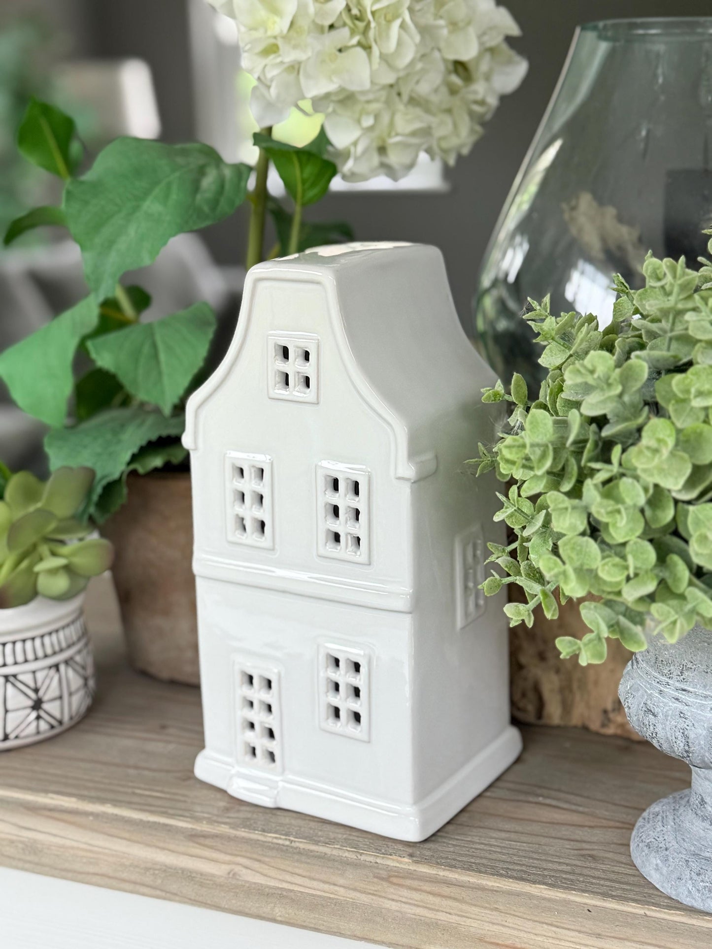 Large White LED House