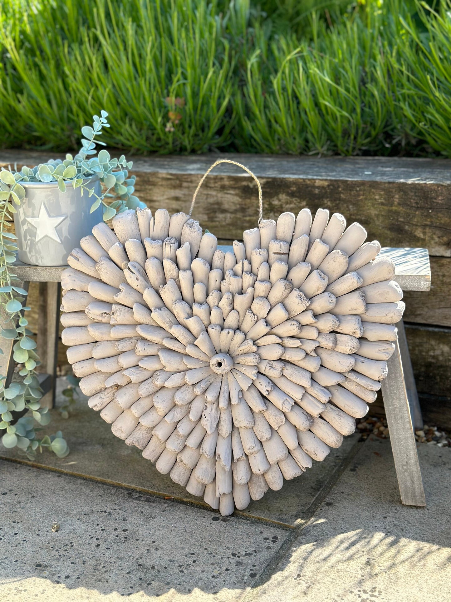 Driftwood Heart- 40cm, Available in 2 Colours