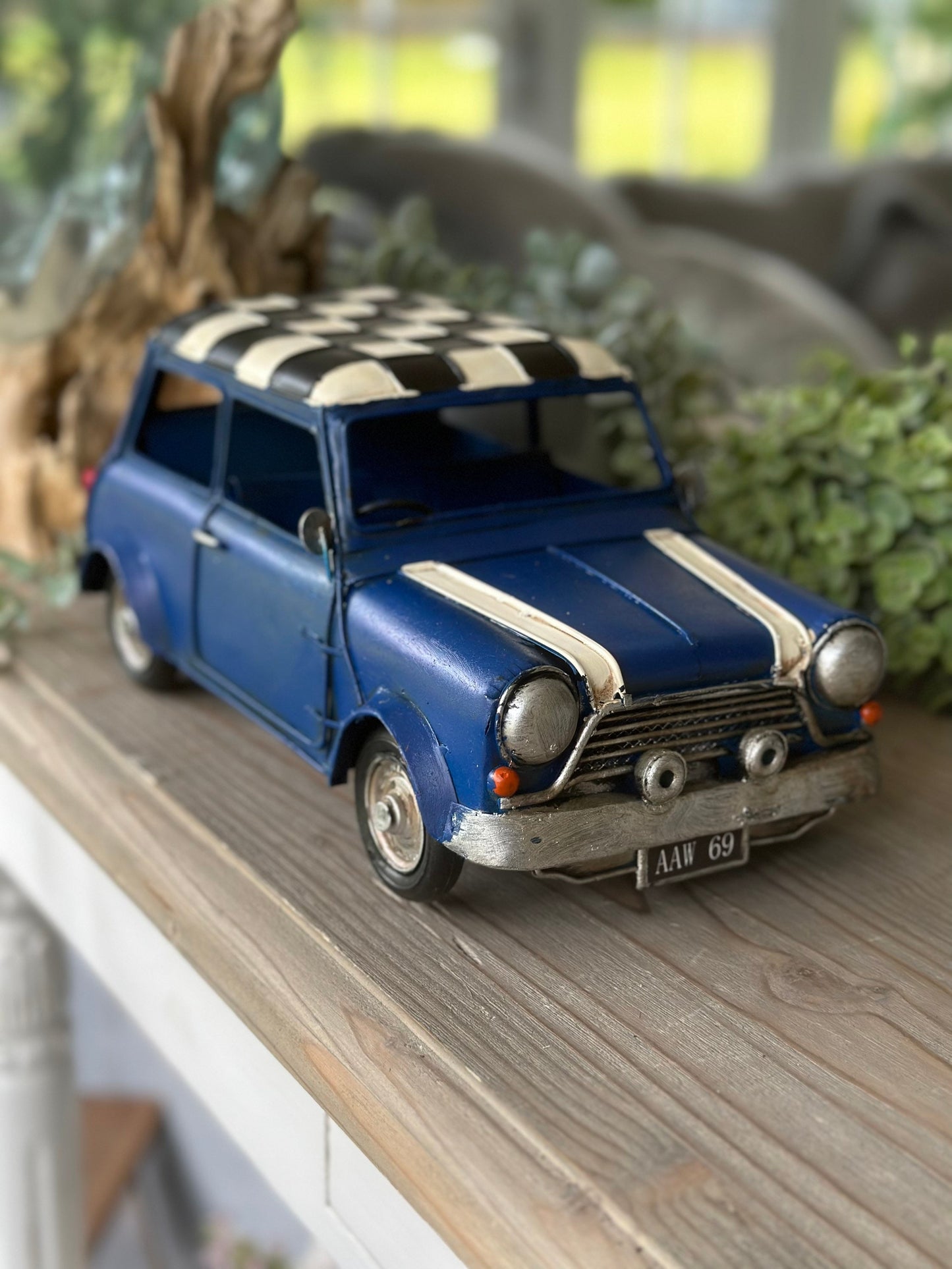 Vintage Navy Blue Mini