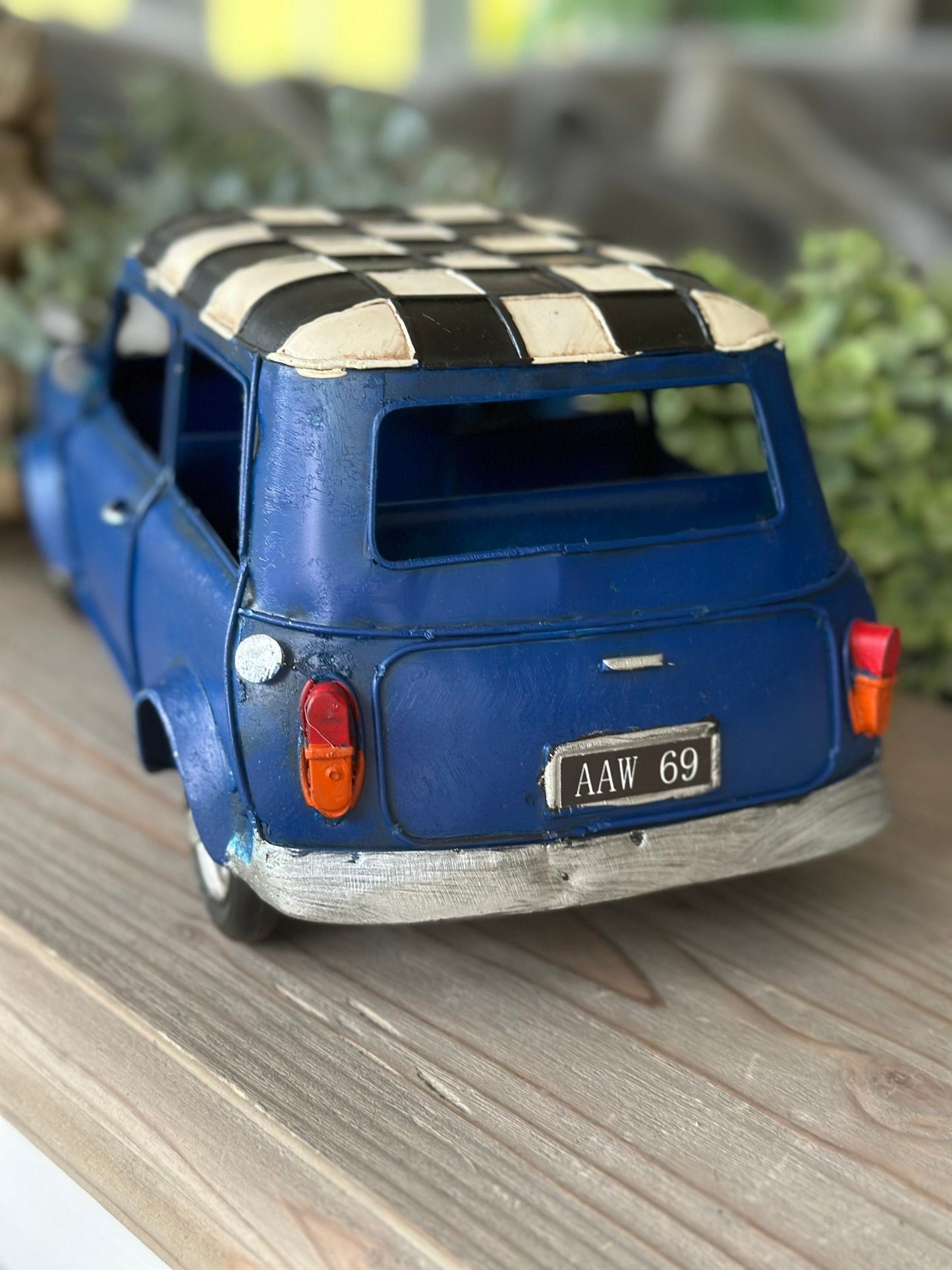 Vintage Navy Blue Mini