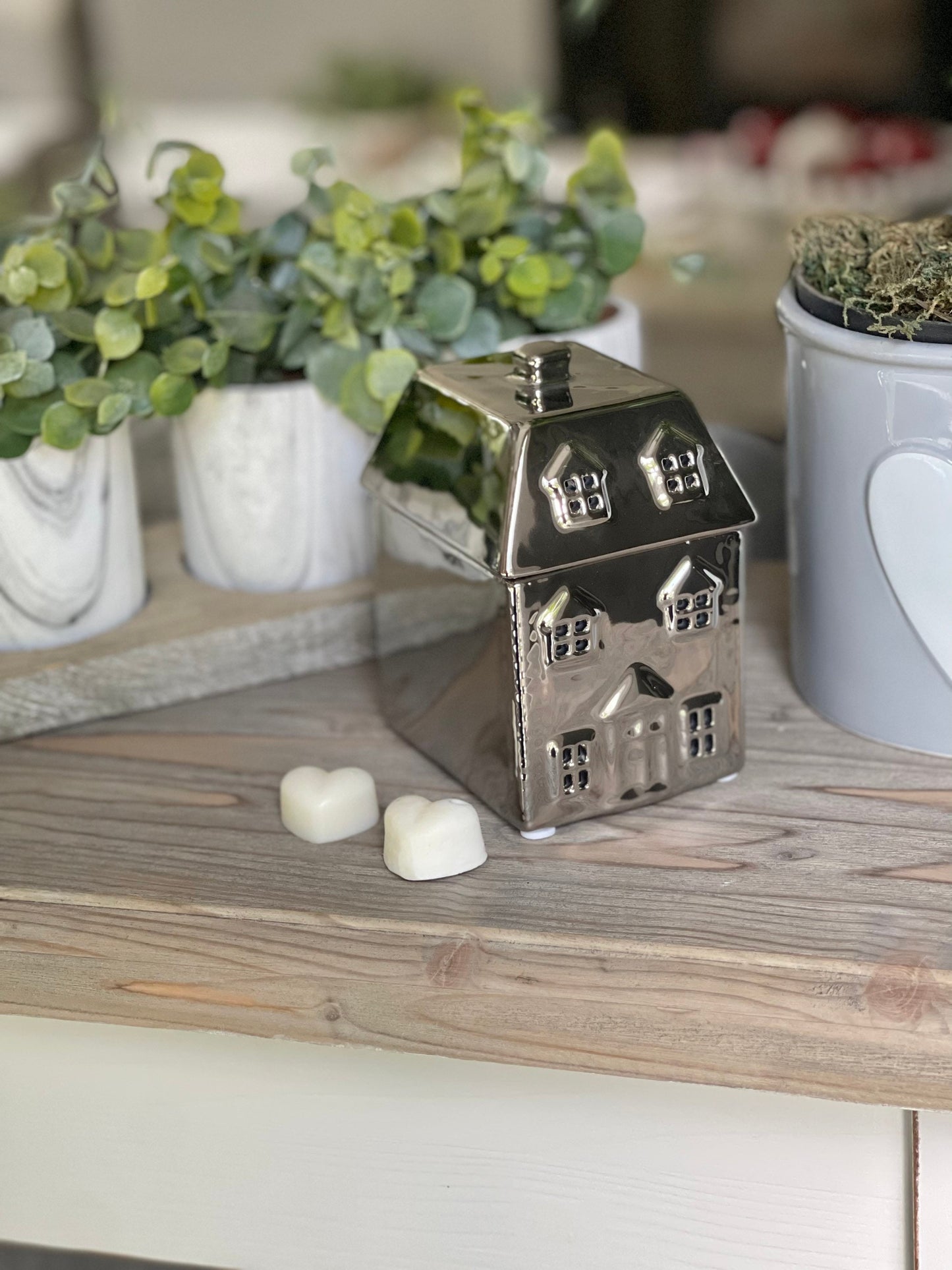 Silver House Wax Melt/Oil Burner