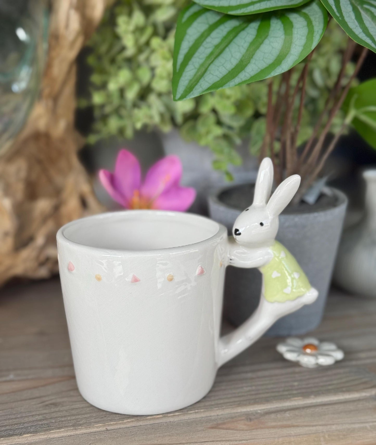 Bunny Mug - Choice of 2 Colours
