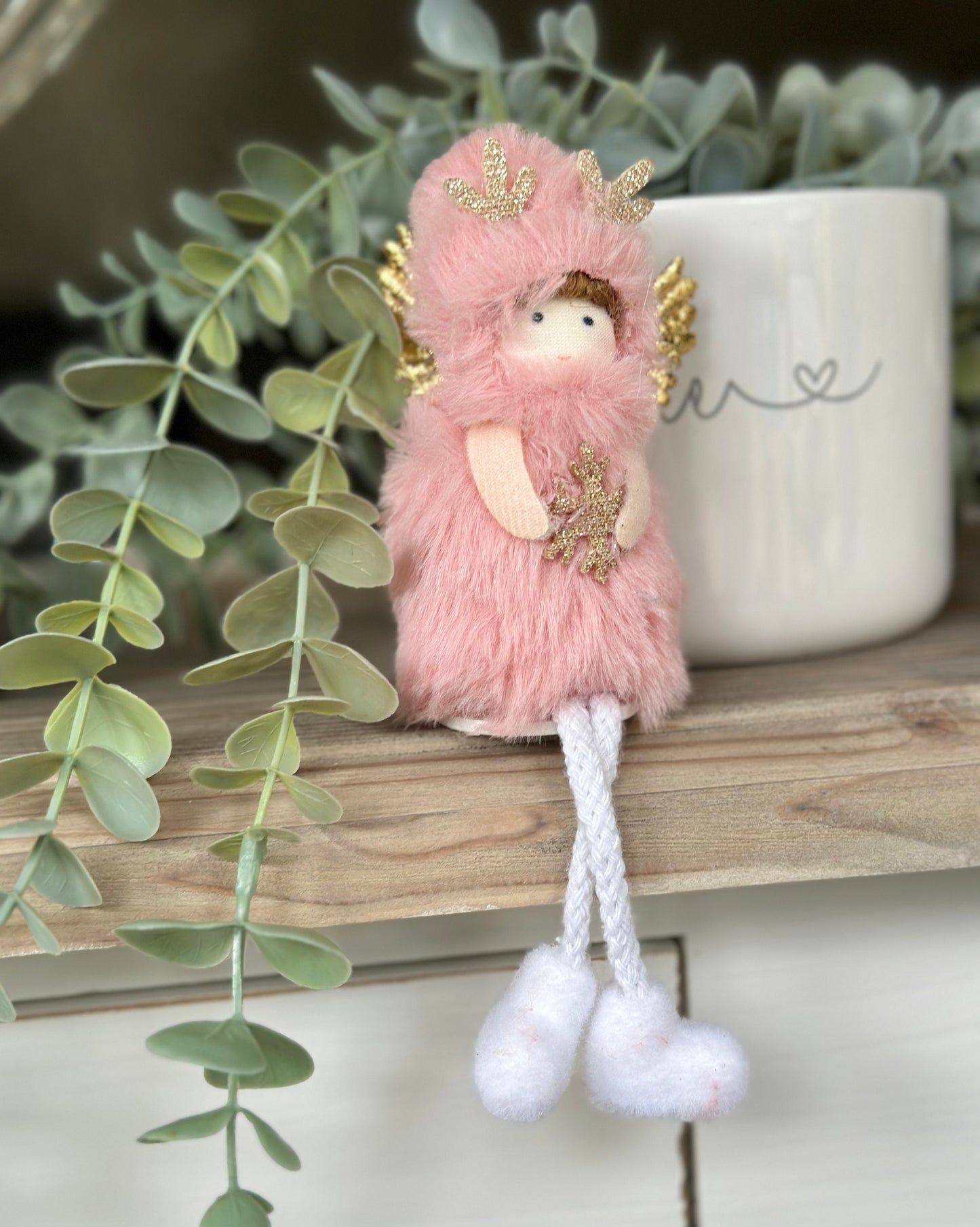 Soft Sitting Fairy Girl - 3 Colour Options