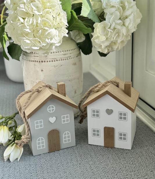 Solid Wood House Door Stops - Available in 2 Designs