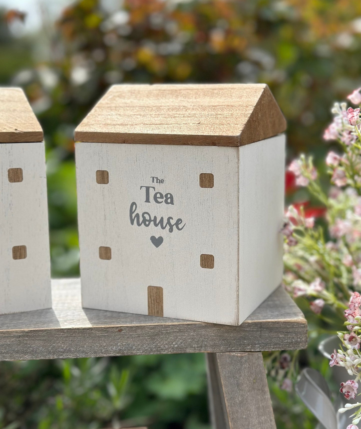 Tea, Coffee, Sugar Storage House - Sold individually