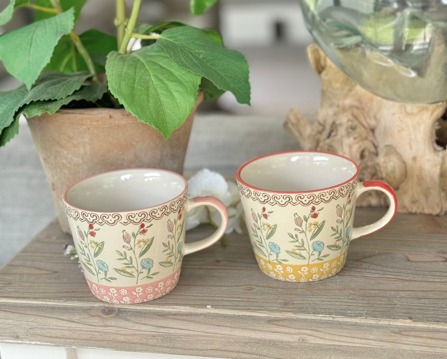 NEW! Elegant Rosehip Mug - Choice of 2 Designs