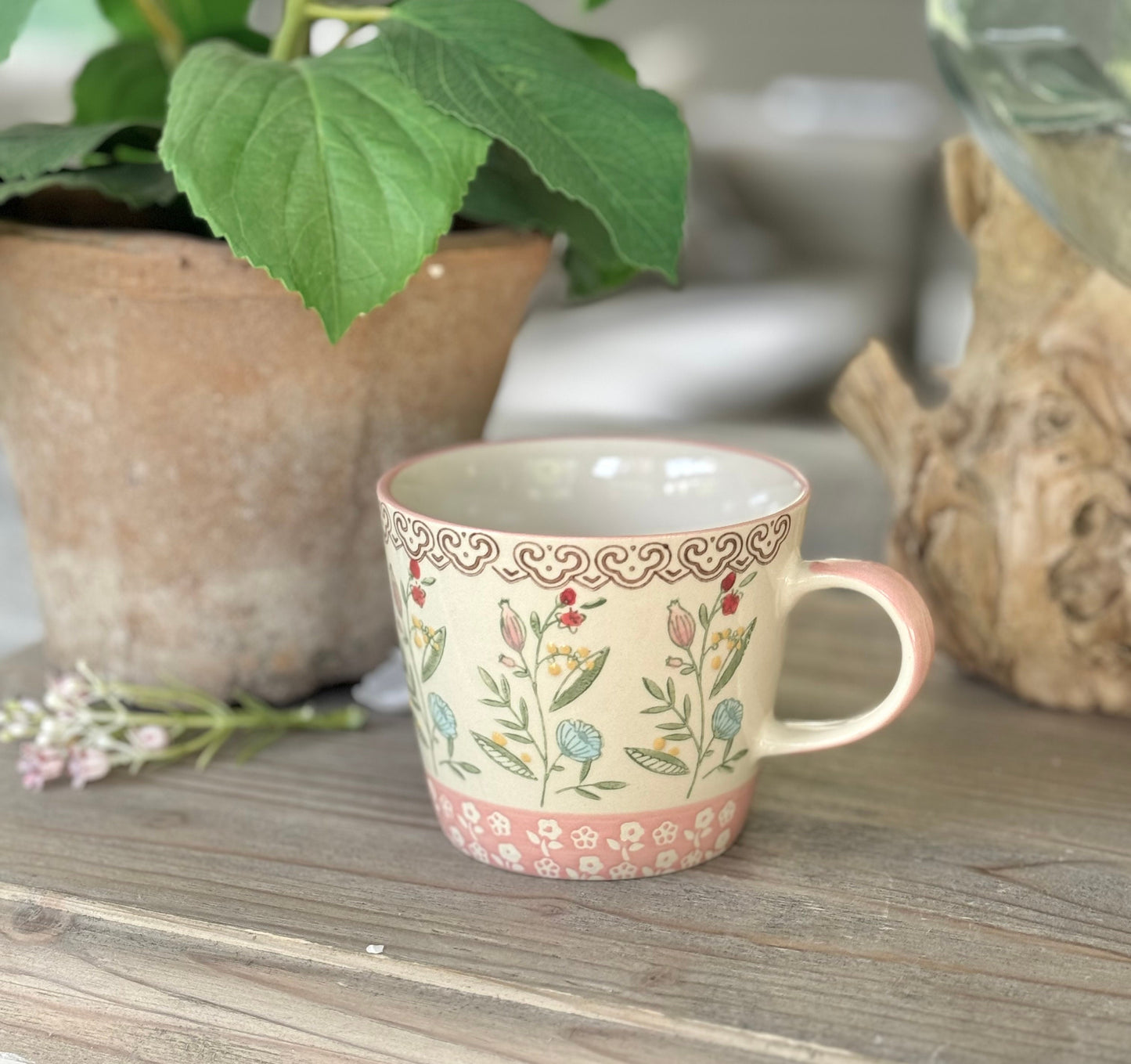 NEW! Elegant Rosehip Mug - Choice of 2 Designs